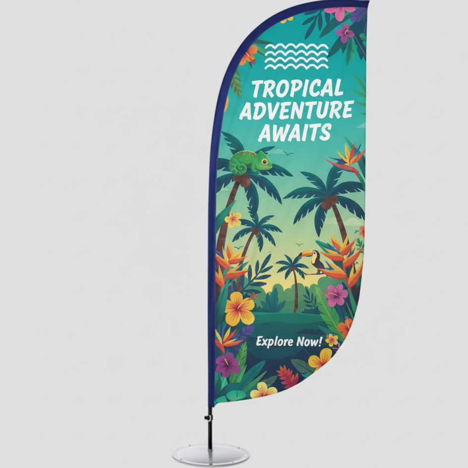 Drapeau publicitaire