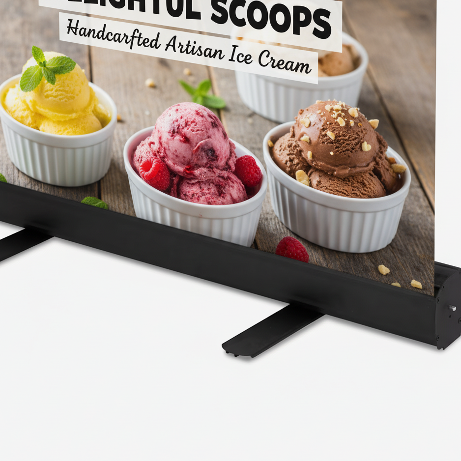 Roll-Up Support Intégré