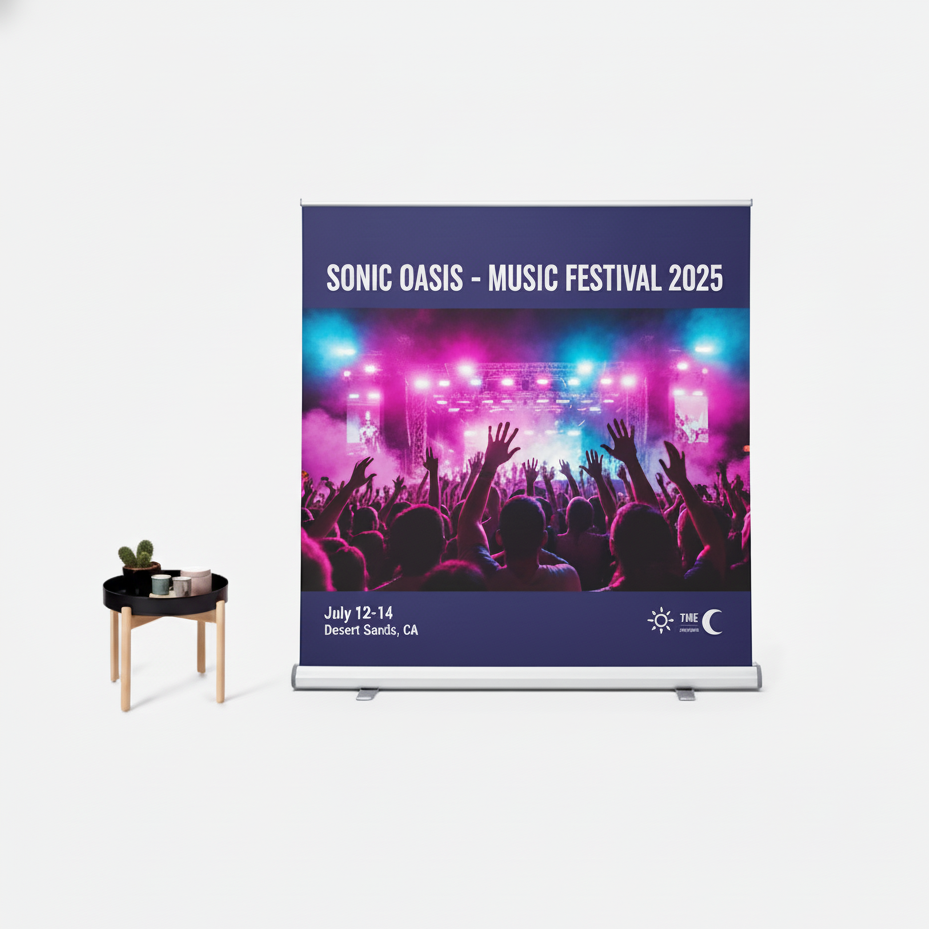 Roll-Up XXL Support Intégré