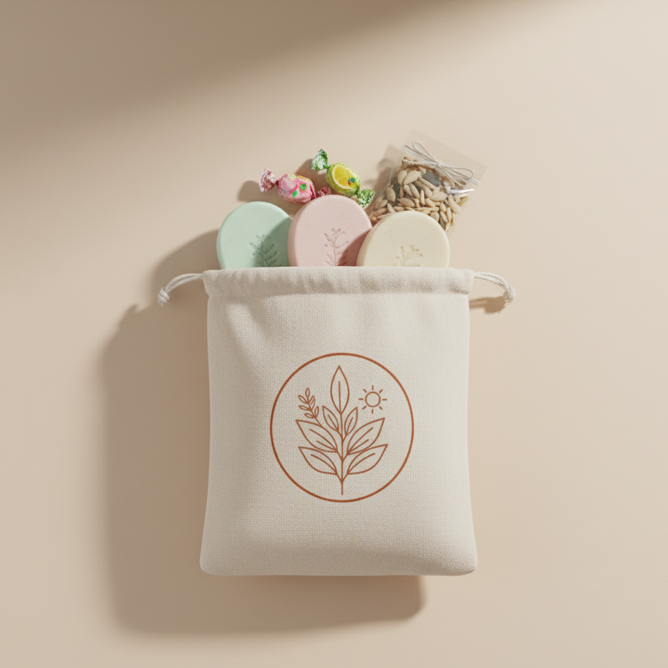 Sachet En Tissu Personnalisable