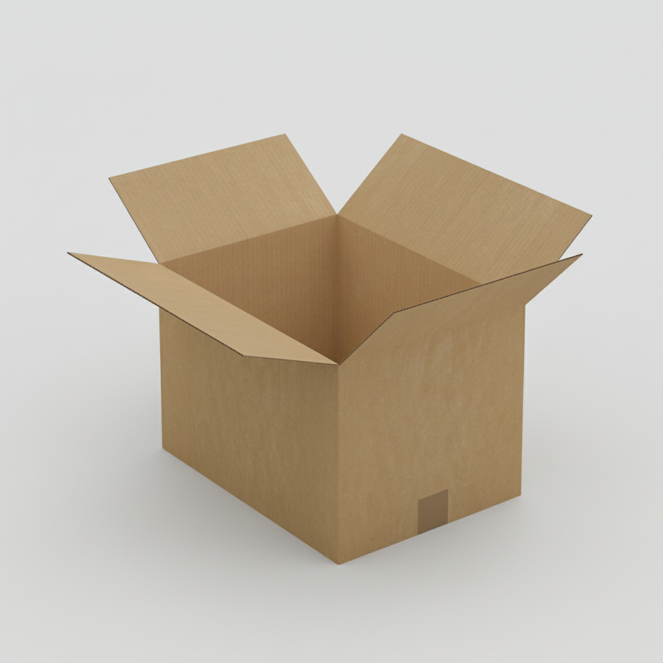 Carton d’emballage 40x30x27 cm compact et solide, parfait pour l’expédition et la protection d’articles de petite taille.
